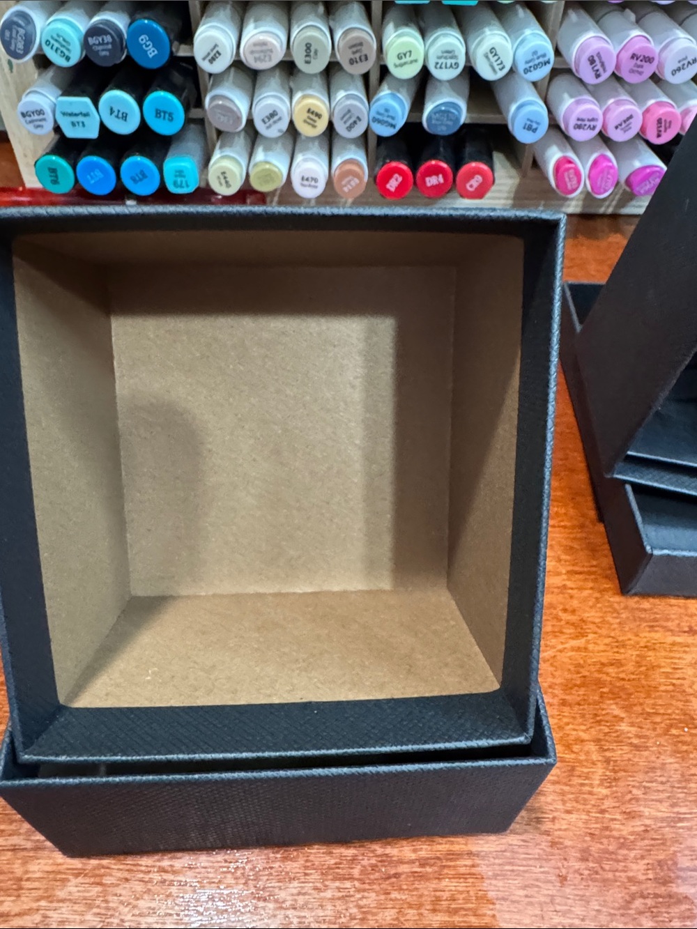 Coach Black Branded Gift Boxes Set - Picture 3 of 7